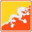 Bhutan Square Badge