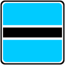 Botswana Square Badge