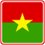 Burkina Faso Square Badge