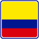 Colombia Square Badge