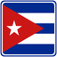 Cuba Square Badge