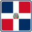 Dominican Republic Square Badge