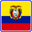 Ecuador Square Badge