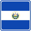 El Salvador Square Badge