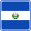 El Salvador Square Badge