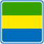Gabon Square Badge