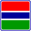 Gambia Square Badge
