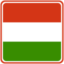 Hungary Square Badge