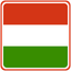 Hungary Square Badge