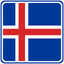 Iceland Square Badge