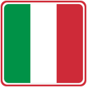 Italy Square Badge