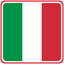 Italy Square Badge
