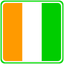 Ivory Coast Square Badge