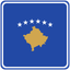 Kosovo Square Badge