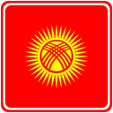 Kyrgyzstan Square Badge