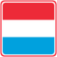 Luxembourg Square Badge