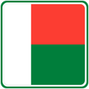 Madagascar Square Badge