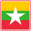 Myanmar Square Badge