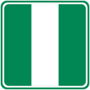 Nigeria Square Badge