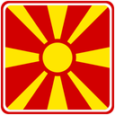North Macedonia Square Badge