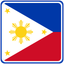 Philippines Square Badge