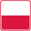 Poland Square Badge