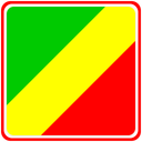 Republic Of The Congo Square Badge