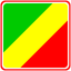 Republic Of The Congo Square Badge