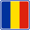 Romania Square Badge