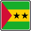 São Tomé and Príncipe Square Badge