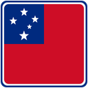 Samoa Square Badge