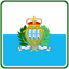 San Marino Square Badge