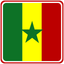 Senegal Square Badge