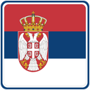 Serbia Square Badge