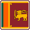Sri Lanka Square Badge