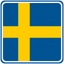 Sweden Square Badge