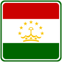 Tajikistan Square Badge