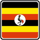 Uganda Square Badge