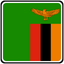 Zambia Square Badge