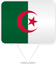 Algeria Square Pin