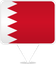 Bahrain Square Pin