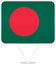 Bangladesh Square Pin