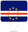 Cape Verde Square Pin