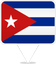 Cuba Square Pin