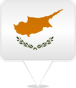 Cyprus Square Pin
