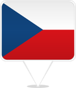 Czechia Square Pin