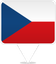 Czechia Square Pin