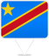 Dr Congo Square Pin