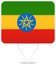 Ethiopia Square Pin