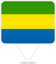 Gabon Square Pin